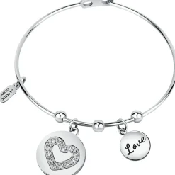 Bracciali In Acciaio|Bracciali Donna<La Petite Story BRACCIALE LOVE - LPS05ASD50