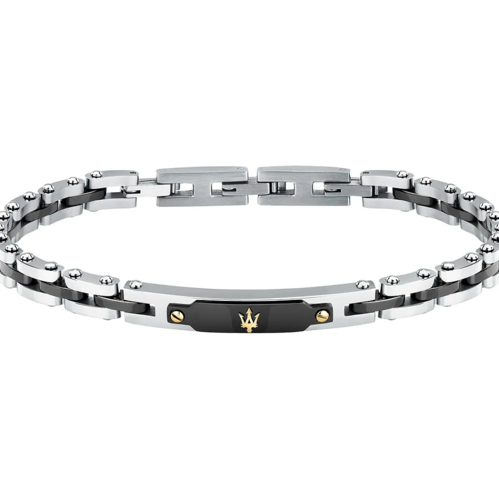 Bracciali|Gioielli In Acciaio<Maserati BRACCIALE CERAMIC GOLD - JM424AXU06
