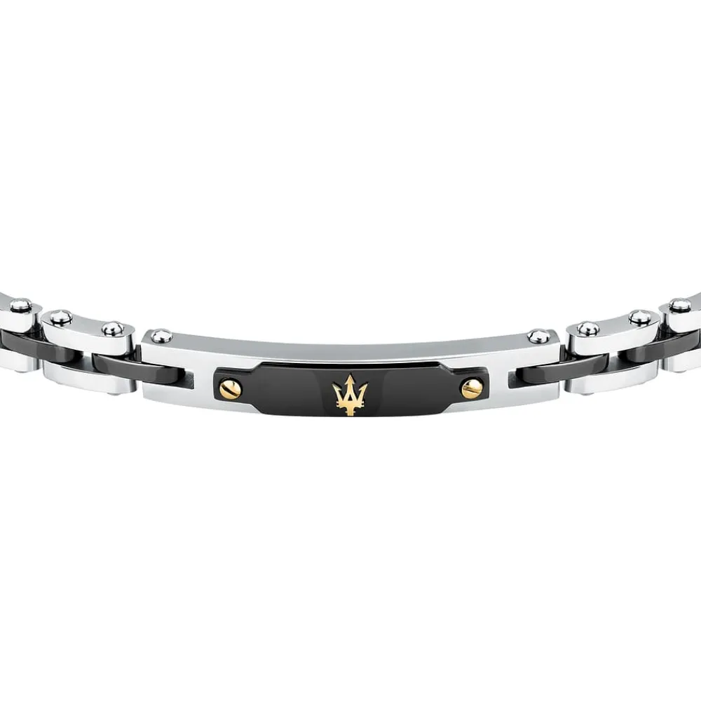 Bracciali|Gioielli In Acciaio<Maserati BRACCIALE CERAMIC GOLD - JM424AXU06