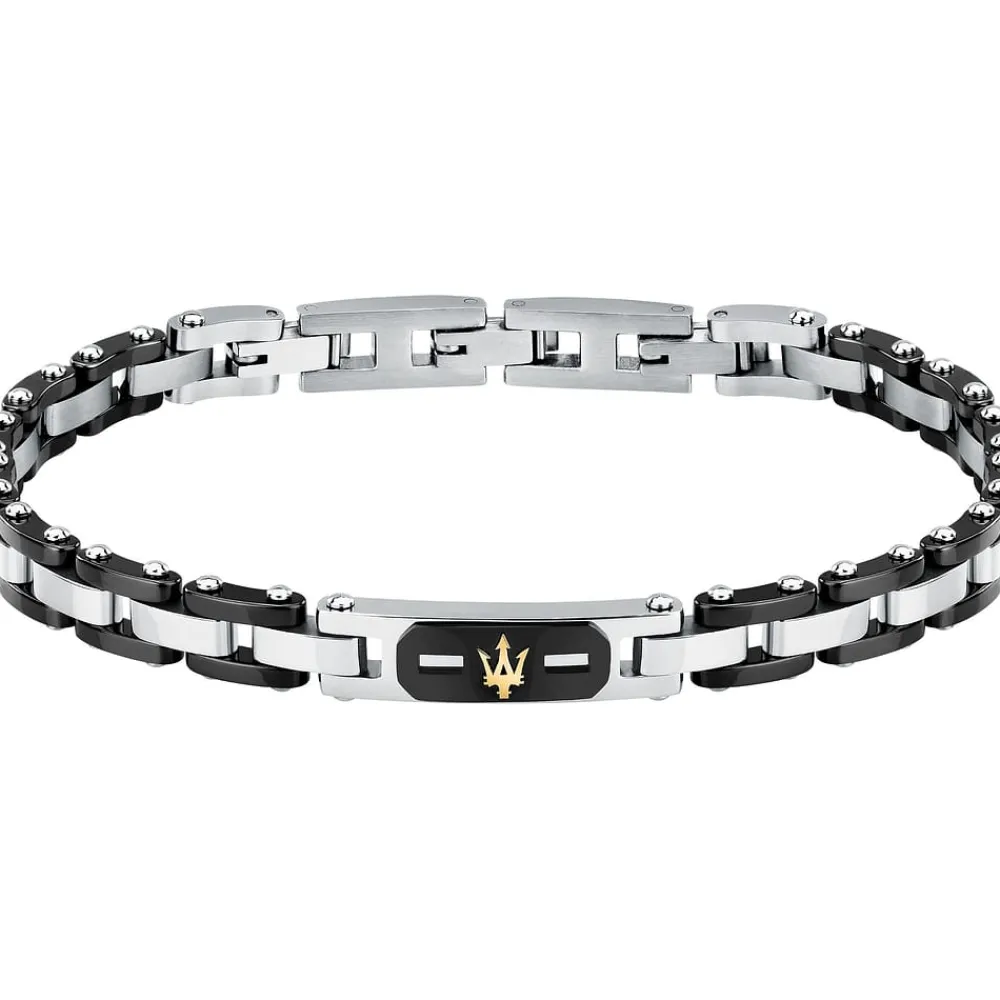 Bracciali|Gioielli In Acciaio<Maserati BRACCIALE CERAMIC GOLD - JM424AXU05