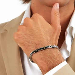 Bracciali|Gioielli In Acciaio<Maserati BRACCIALE CERAMIC - JM423ATZ30