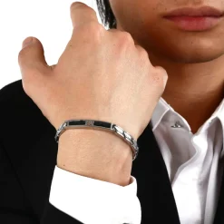 Bracciali|Gioielli In Acciaio<Maserati BRACCIALE CERAMIC - JM224ATZ40