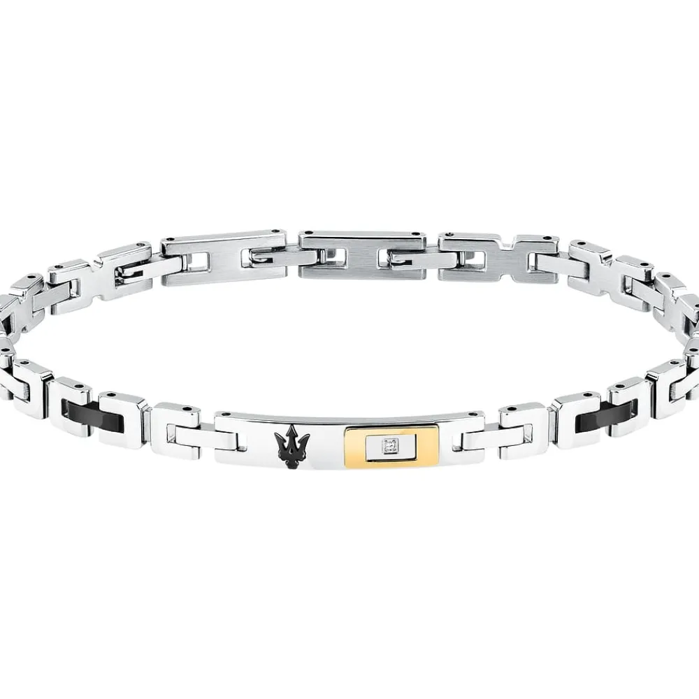 Bracciali|Gioielli Uomo<Maserati BRACCIALE DIAMONDS - JM125ATY25
