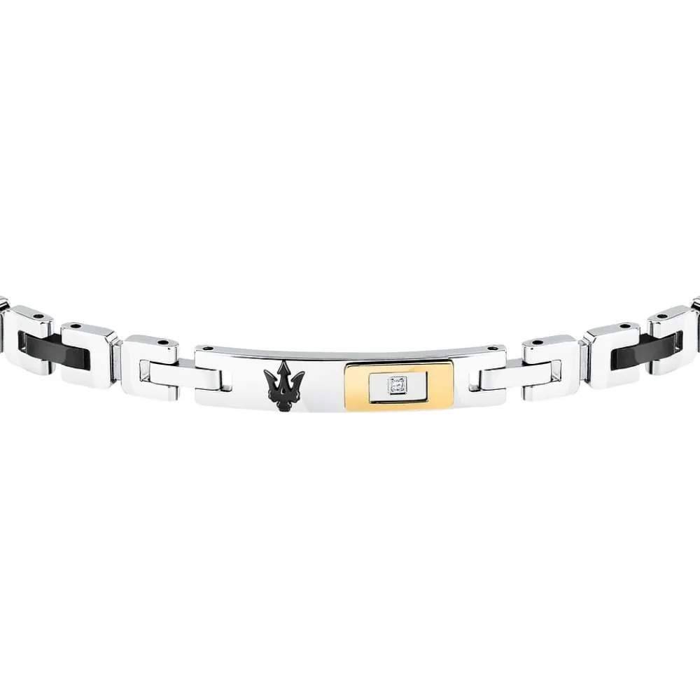 Bracciali|Gioielli Uomo<Maserati BRACCIALE DIAMONDS - JM125ATY25