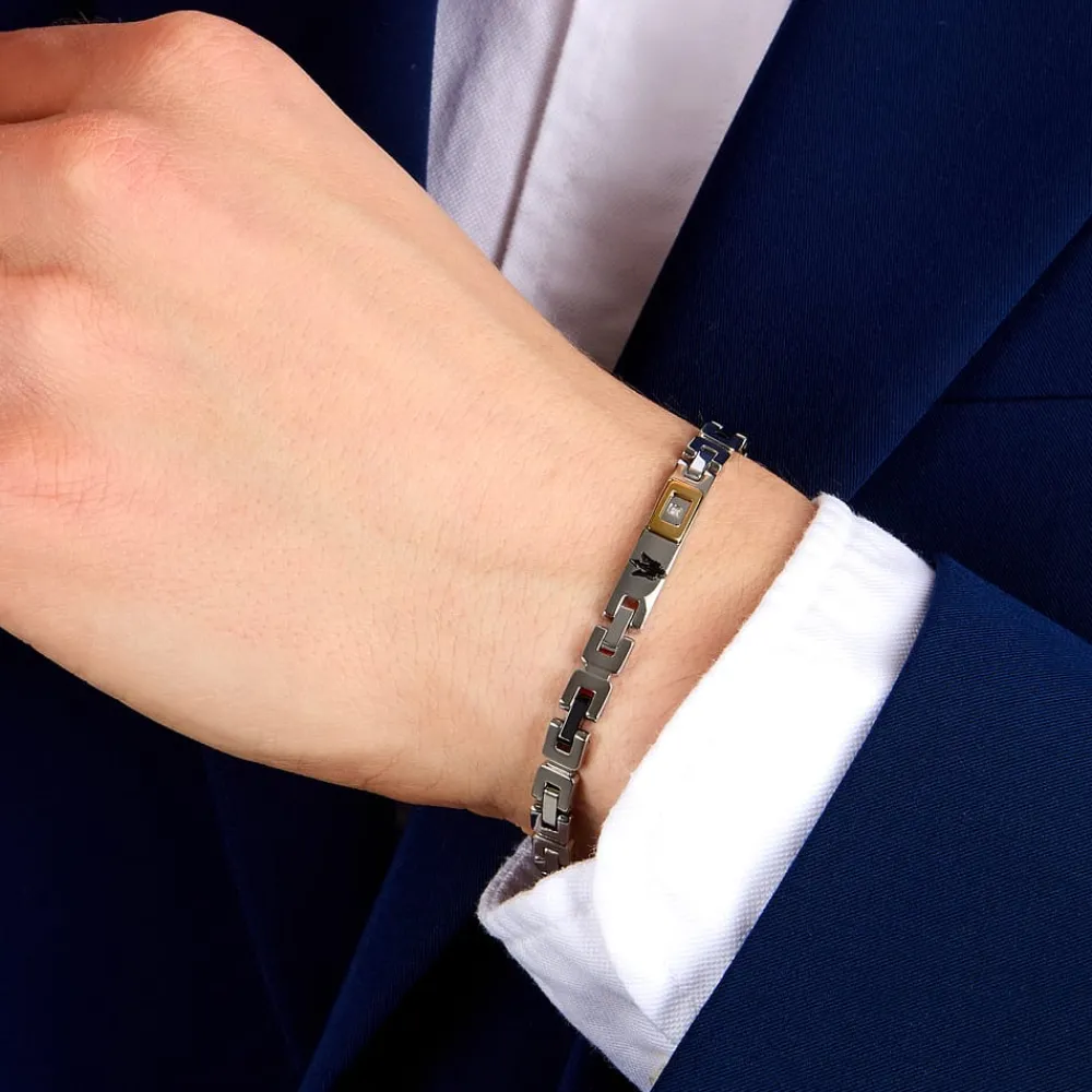 Bracciali|Gioielli Uomo<Maserati BRACCIALE DIAMONDS - JM125ATY25
