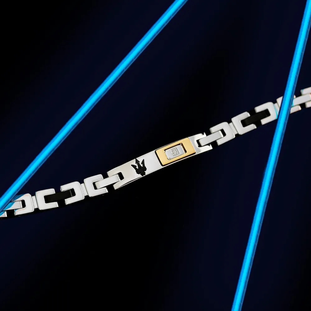 Bracciali|Gioielli Uomo<Maserati BRACCIALE DIAMONDS - JM125ATY25