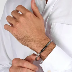 Bracciali|Gioielli In Acciaio<Maserati BRACCIALE ICONIC - JM424AVD58