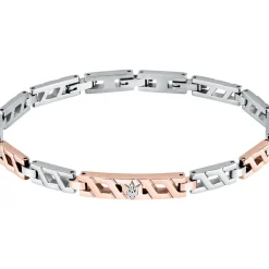 Gioielli In Acciaio|Gioielli Uomo<Maserati BRACCIALE ICONIC - JM124AVD37