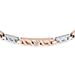 Gioielli In Acciaio|Gioielli Uomo<Maserati BRACCIALE ICONIC - JM124AVD37