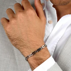 Bracciali|Gioielli In Acciaio<Maserati BRACCIALE ICONIC - JM424AVD73