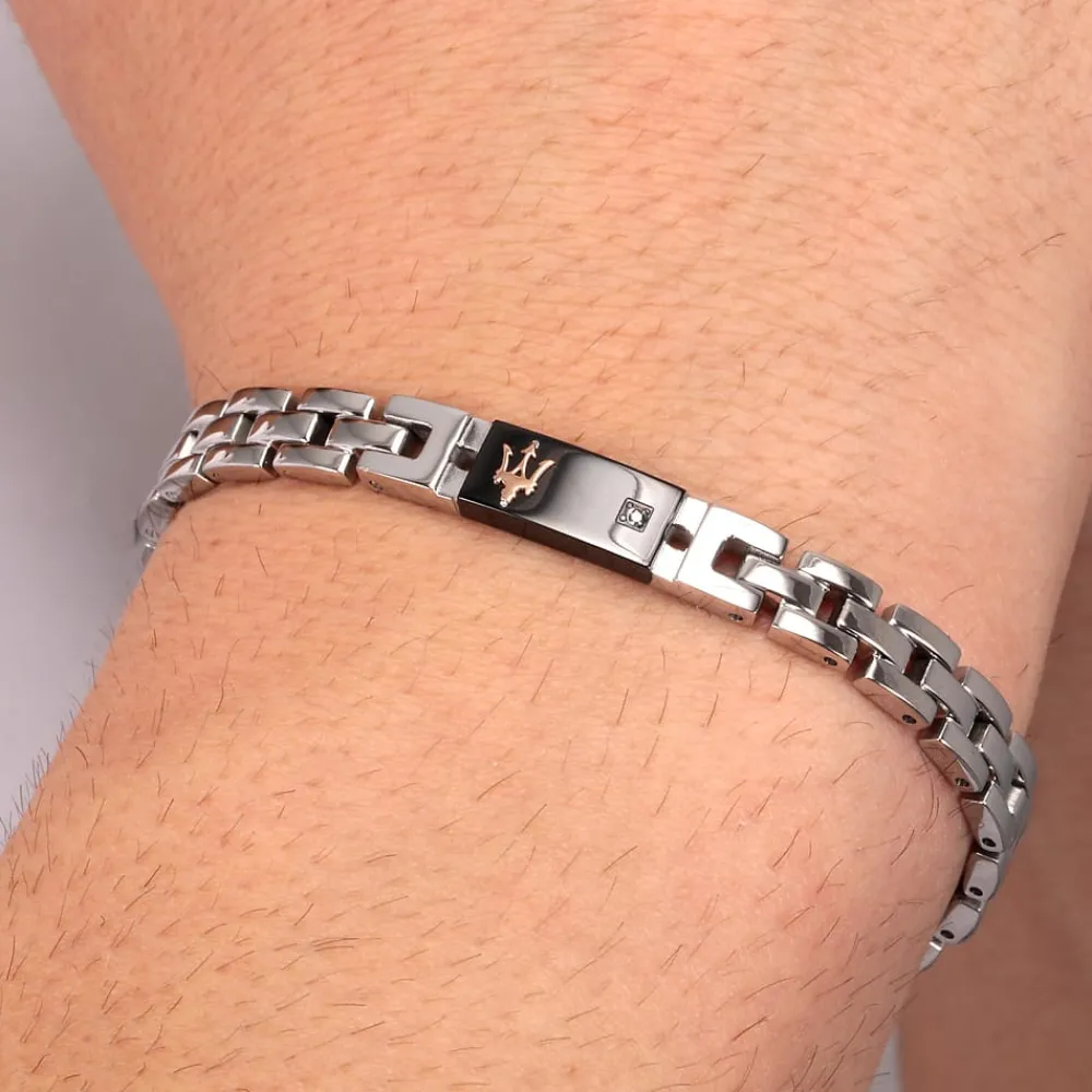 Bracciali|Gioielli In Acciaio<Maserati BRACCIALE JEWELS - JM221ATY05