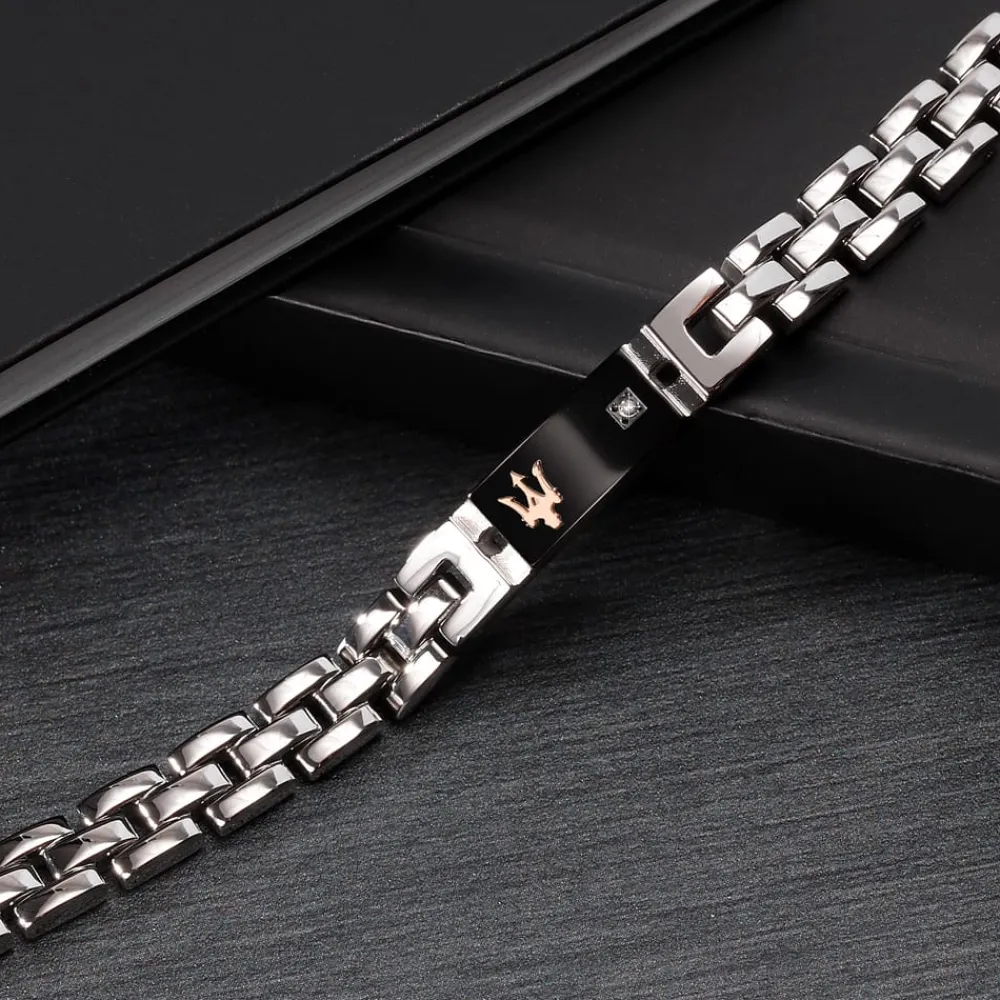 Bracciali|Gioielli In Acciaio<Maserati BRACCIALE JEWELS - JM221ATY05