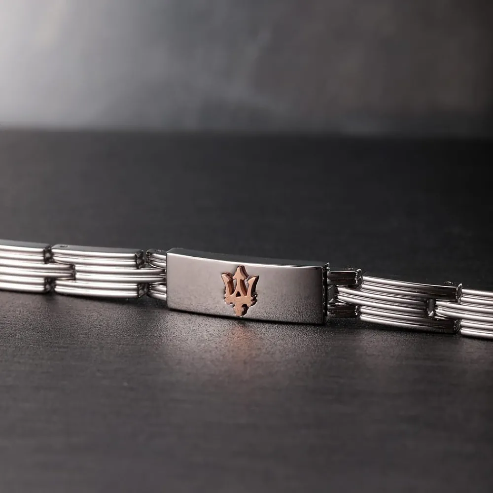 Bracciali|Gioielli In Acciaio<Maserati BRACCIALE JEWELS - JM121ATK12