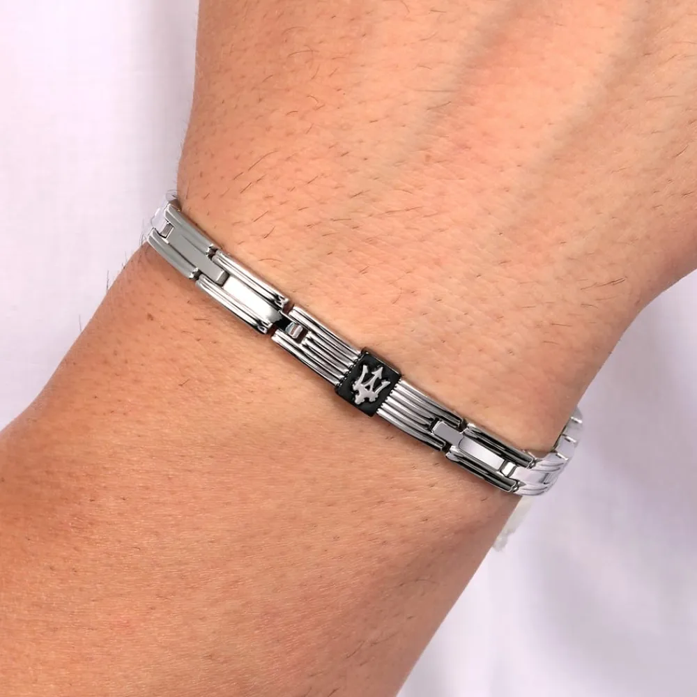 Bracciali|Gioielli In Acciaio<Maserati BRACCIALE JEWELS - JM420ATK04