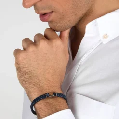 Bracciali|Gioielli In Acciaio<Maserati BRACCIALE RECYCLED LEATHER - JM4249IK03