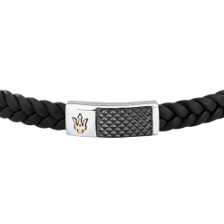 Bracciali|Gioielli In Acciaio<Maserati BRACCIALE RECYCLED LEATHER - JM424AVE26