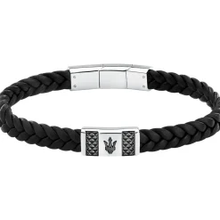 Bracciali|Gioielli In Acciaio<Maserati BRACCIALE RECYCLED LEATHER - JM424AVE25