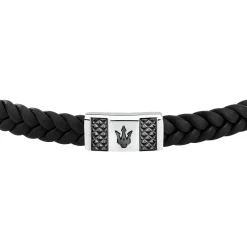 Bracciali|Gioielli In Acciaio<Maserati BRACCIALE RECYCLED LEATHER - JM424AVE25