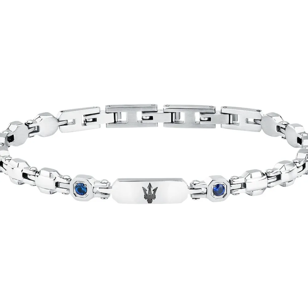 Bracciali|Gioielli In Acciaio<Maserati BRACCIALE SAPPHIRE - JM335AXO12