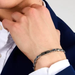 Bracciali|Gioielli In Acciaio<Maserati BRACCIALE SAPPHIRE - JM335AXO12
