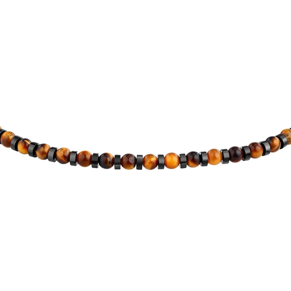 Gioielli In Acciaio|Gioielli Uomo<Morellato BRACCIALE PIETRE - S1731
