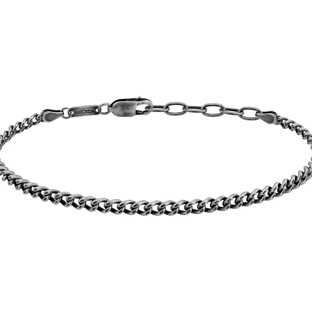 Bracciali|Gioielli Uomo<Sector BRACCIALE SILVER COLLECTION - SAXY04