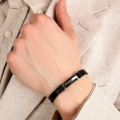 Bracciali|Bracciali In Acciaio<Trussardi BRACCIALE T-LEATHER - TJAXZ08