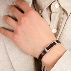 Bracciali|Bracciali In Acciaio<Trussardi BRACCIALE T-LEATHER - TJAXZ06