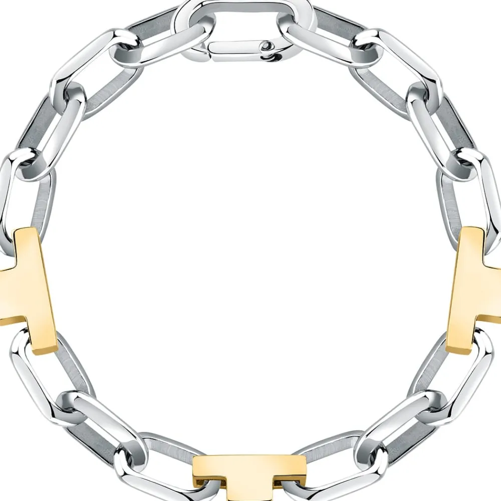Bracciali|Gioielli In Acciaio<Trussardi BRACCIALE T-LOGO - TJAXC15