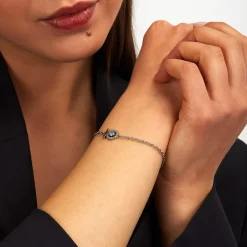 Gioielli In Acciaio|Gioielli Donna<Trussardi BRACCIALE T-LOGO - TJAXC56