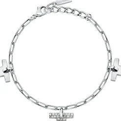 Gioielli Donna<Trussardi BRACCIALE T-LOGO - TJAXC25