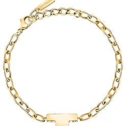 Gioielli Donna<Trussardi BRACCIALE T-LOGO - TJAXC29