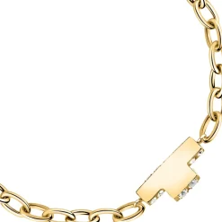 Gioielli Donna<Trussardi BRACCIALE T-LOGO - TJAXC29