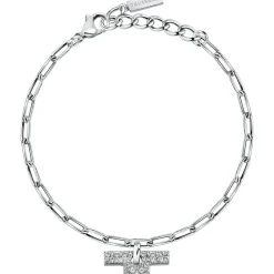 Gioielli Donna<Trussardi BRACCIALE T-LOGO - TJAXC26