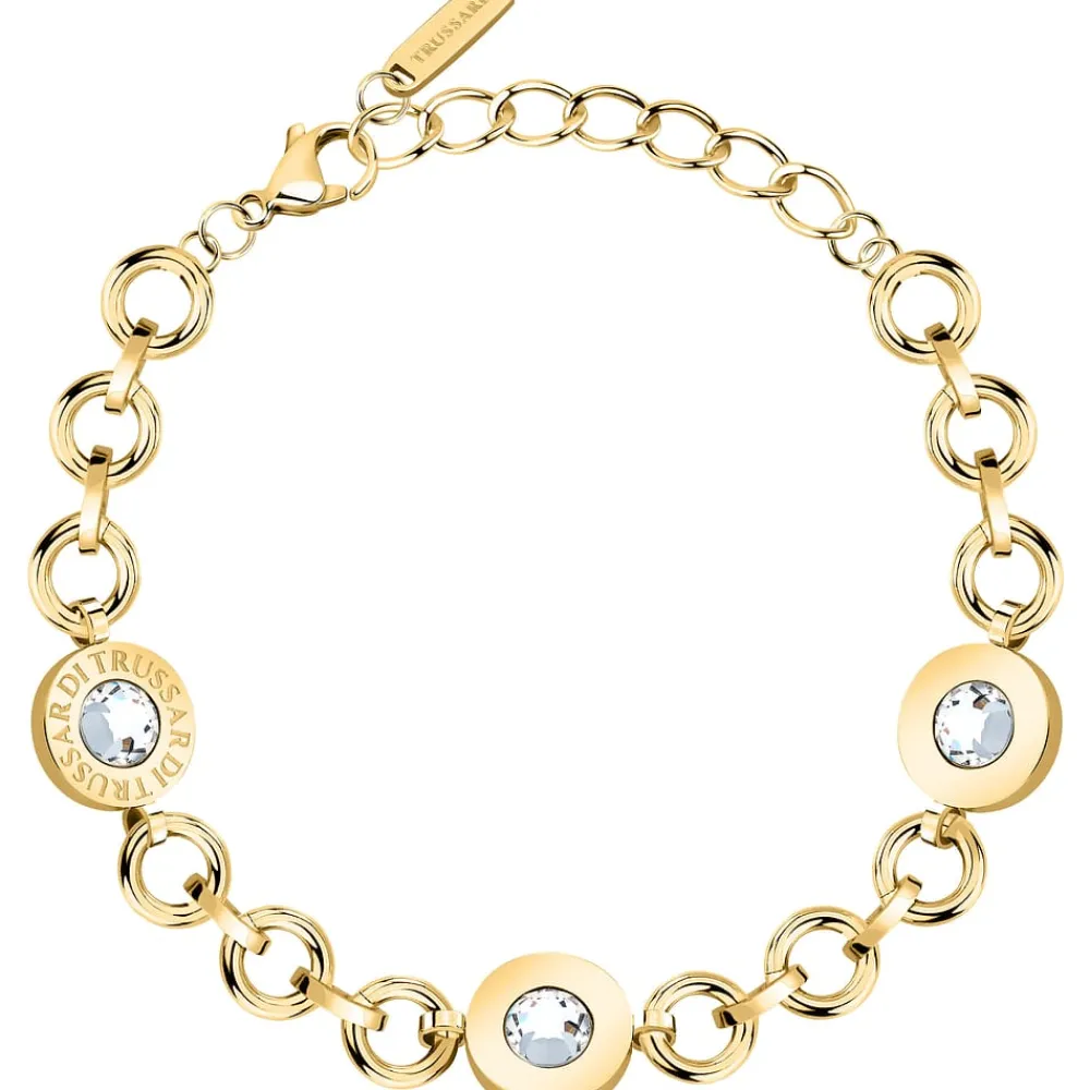 Bracciali|Bracciali In Acciaio<Trussardi BRACCIALE T-LOGO - TJAXC111