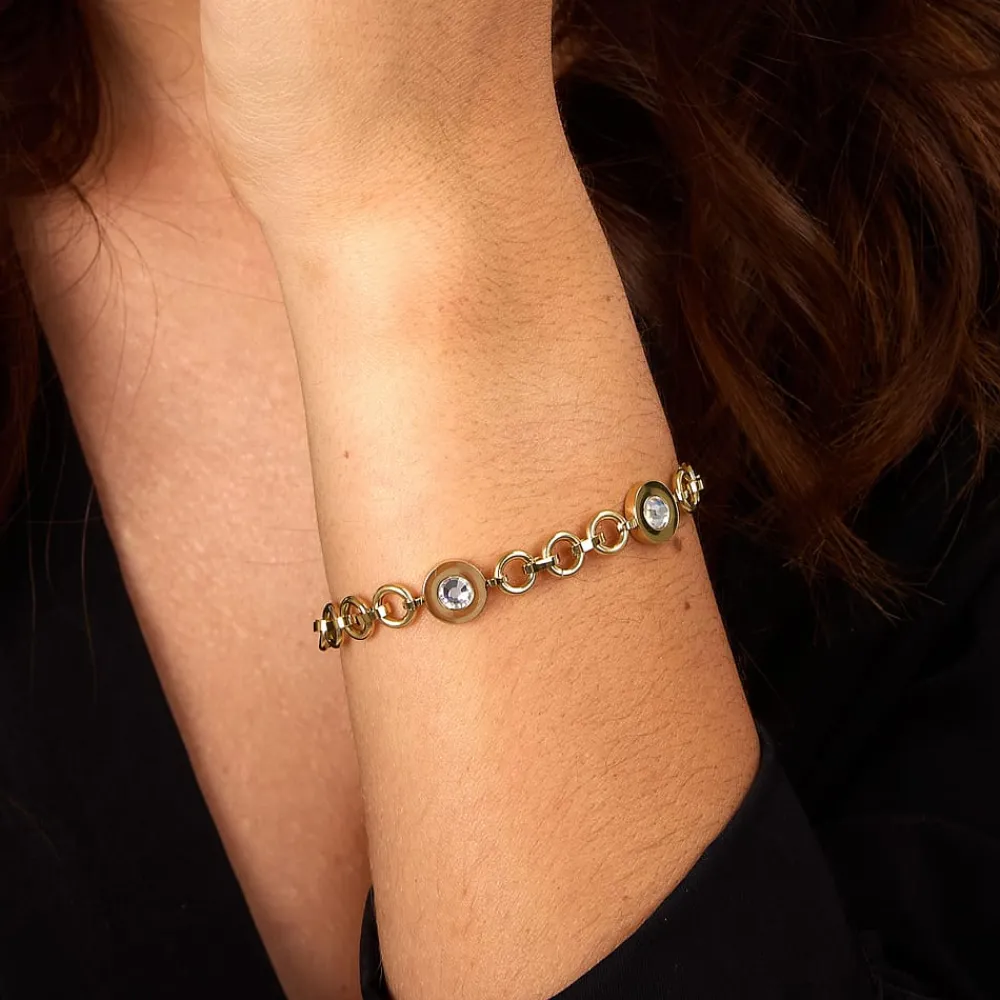 Bracciali|Bracciali In Acciaio<Trussardi BRACCIALE T-LOGO - TJAXC111