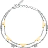 Gioielli In Acciaio<Trussardi BRACCIALE T-LOGO - TJAXC64