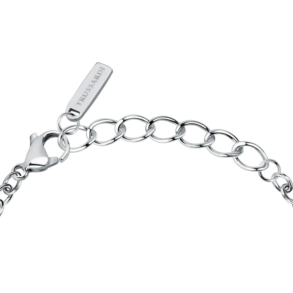 Bracciali|Bracciali In Acciaio<Trussardi BRACCIALE T-LOGO - TJAXC114