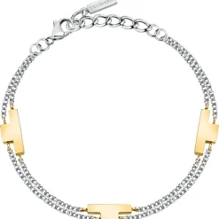 Gioielli Donna<Trussardi BRACCIALE T-LOGO - TJAXC28