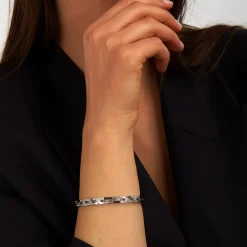 Bracciali|Gioielli In Acciaio<Trussardi BRACCIALE T-LOGO - TJAXC68