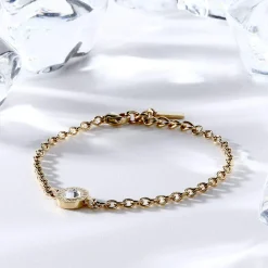 Bracciali|Bracciali In Acciaio<Trussardi BRACCIALE T-LOGO - TJAXC113