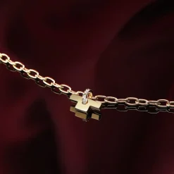 Gioielli Donna<Trussardi BRACCIALE T-LOGO - TJAXC24