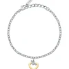 Gioielli In Acciaio<Trussardi BRACCIALE T-LOGO - TJAXC47