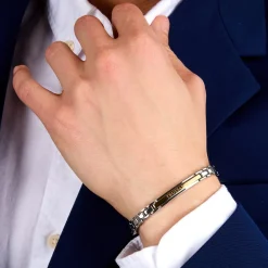 Bracciali|Bracciali In Acciaio<Trussardi BRACCIALE T-STEEL - TJAXV23