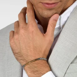 Bracciali|Gioielli Uomo<Trussardi BRACCIALE T-STEEL - TJAXV14