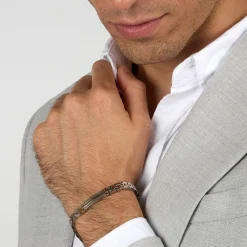 Bracciali|Gioielli Uomo<Trussardi BRACCIALE T-STEEL - TJAXV02