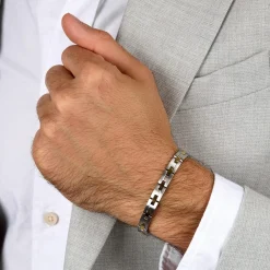 Bracciali|Gioielli Uomo<Trussardi BRACCIALE T-STEEL - TJAXV08