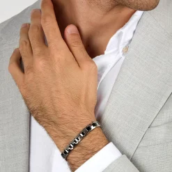 Bracciali|Gioielli Uomo<Trussardi BRACCIALE T-STEEL - TJAXV01