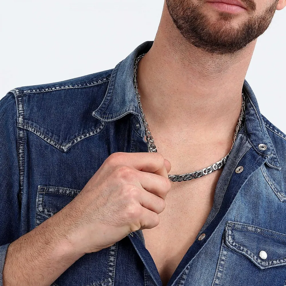 Catene|Gioielli In Acciaio<Bluespirit CATENA CREW - P.31Q909000600