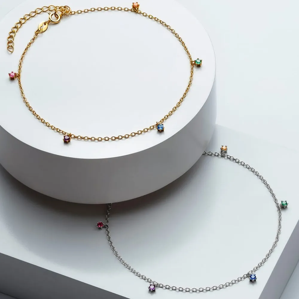 Gioielli In Argento|Gioielli Donna<Bluespirit CAVIGLIERA COLORFUL - P.25U208000100
